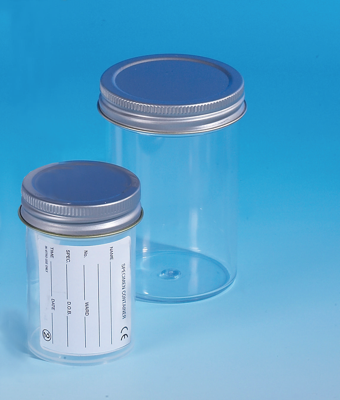 250 ml Polystyrene Container, Metal Cap, nonsterile STARLAB