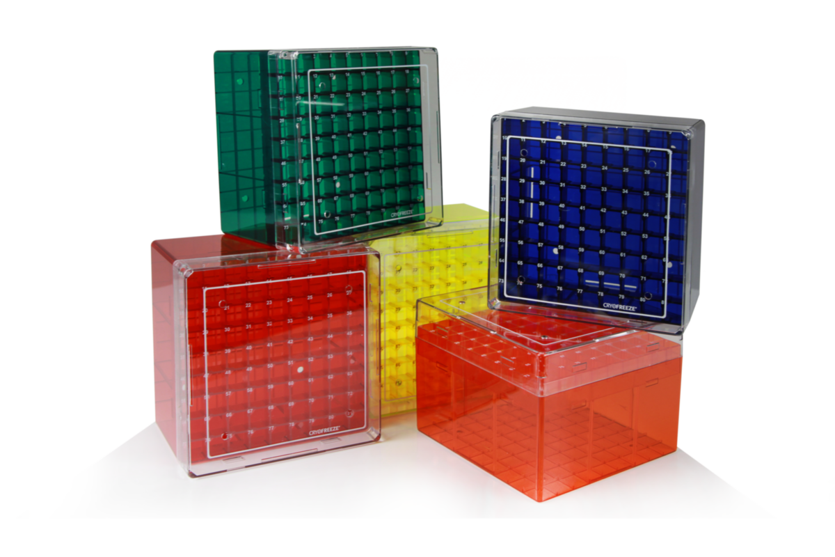 81Place Tall Cryo Storage Box, Mixed STARLAB