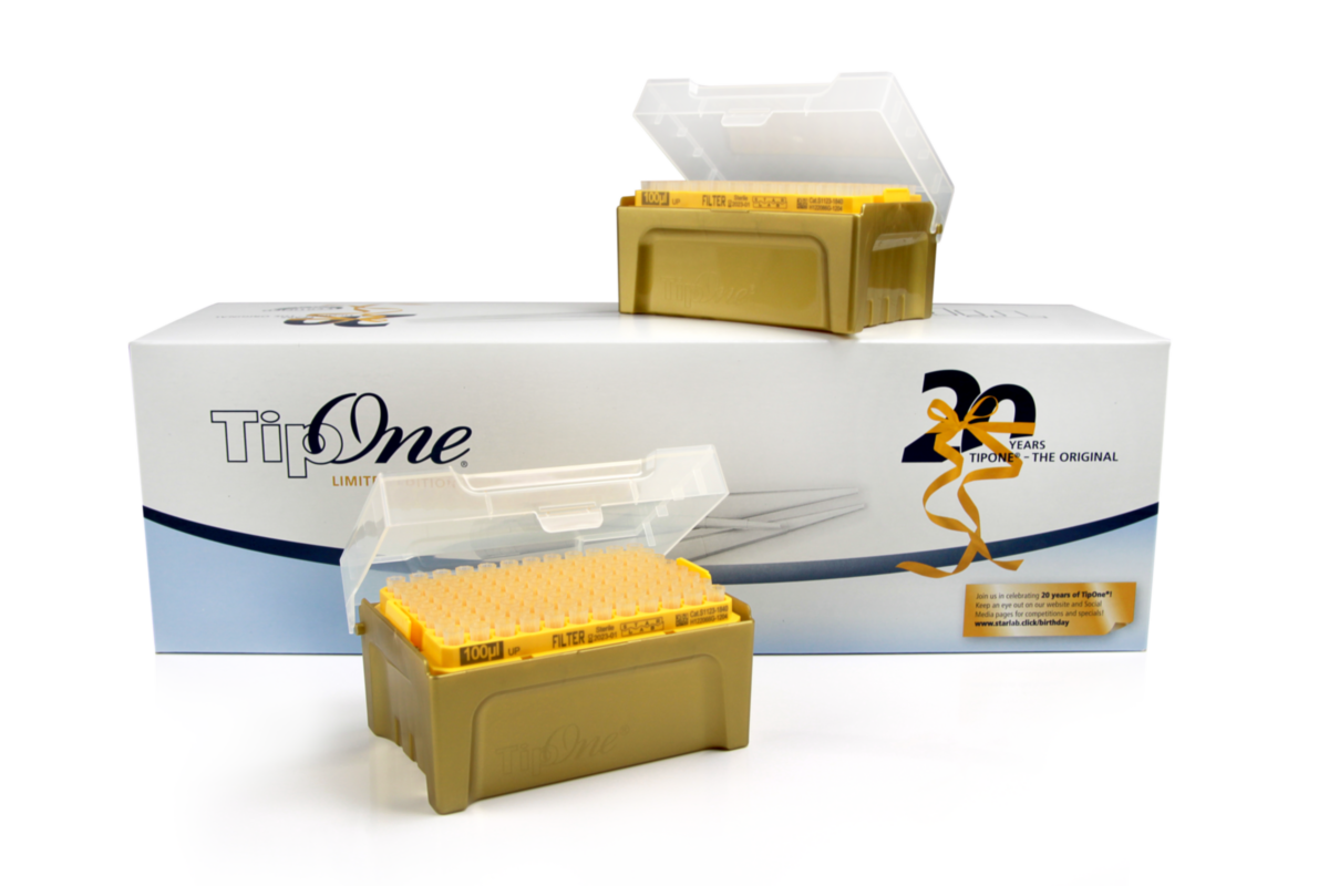 10 µl graduated TipOne® Filter Tip, Natural, Racks (sterile) STARLAB