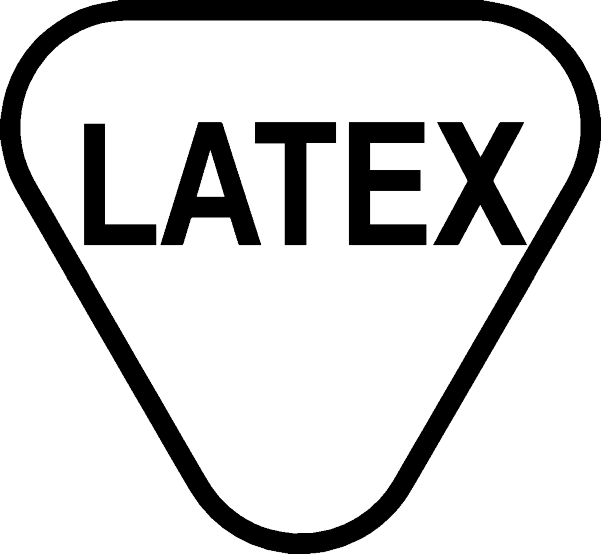 Нарисовать символ latex