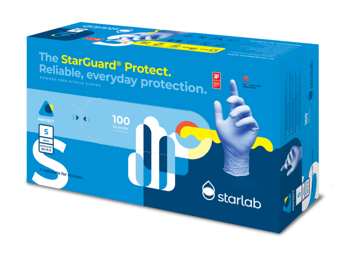StarGuard® Protect, Nitrile Gloves, S STARLAB