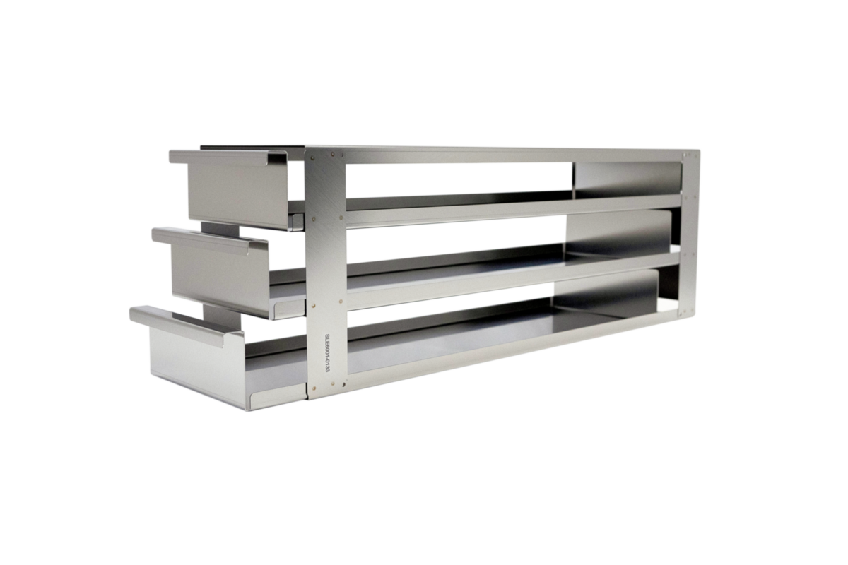 9Place Rack for Upright Freezer, Pull Out Shelves for StarStore 100 STARLAB