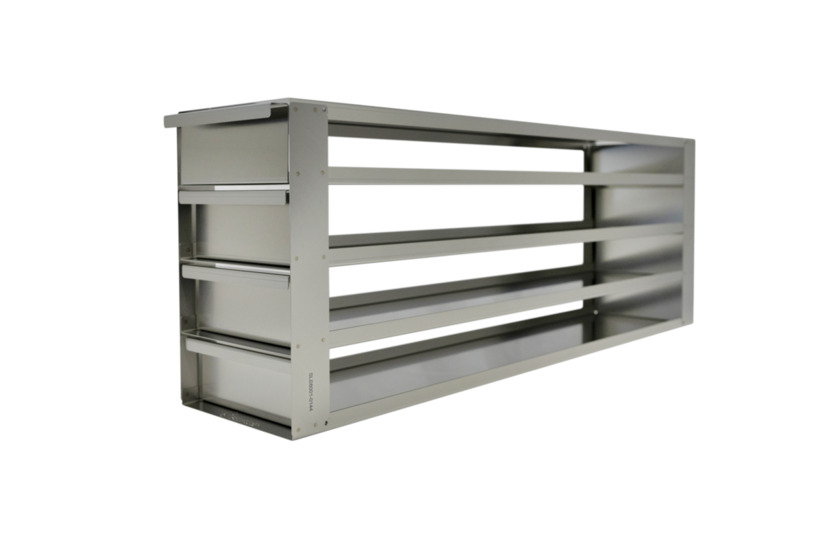 16Place Rack for Upright Freezer, Pull Out Shelves for StarStore 100