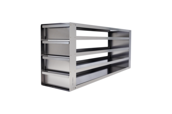 Upright Freezer Racks for Standard Storage Boxes (Pull out Shelves ...