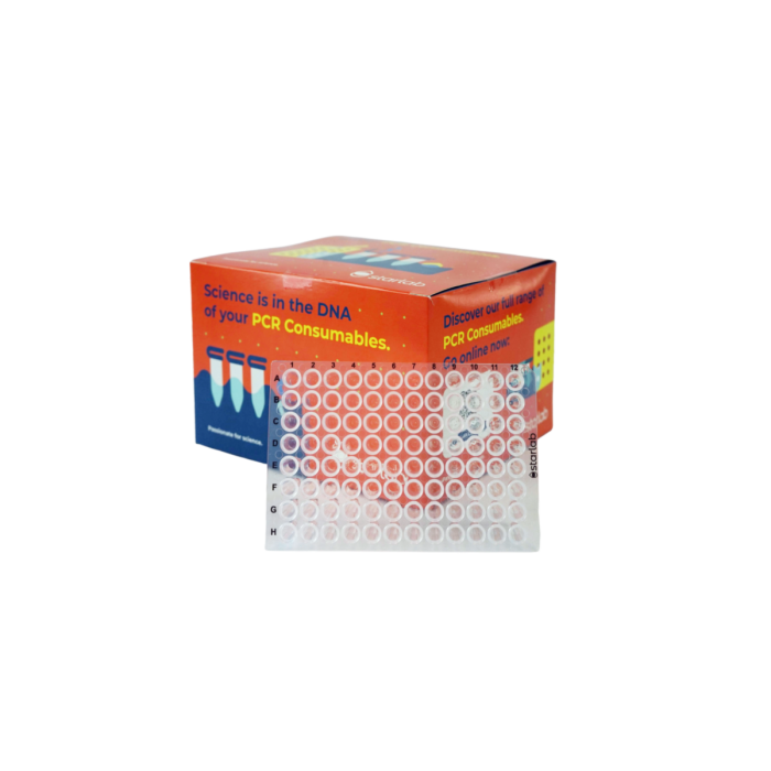 96-Well PCR Plate, Non-Skirted, Natural from Starlab. Fast UK
