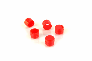 Image – Coloured Cap Inserts, Red