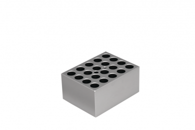 Image – Metal Block For 20 x 13 mm Tubes