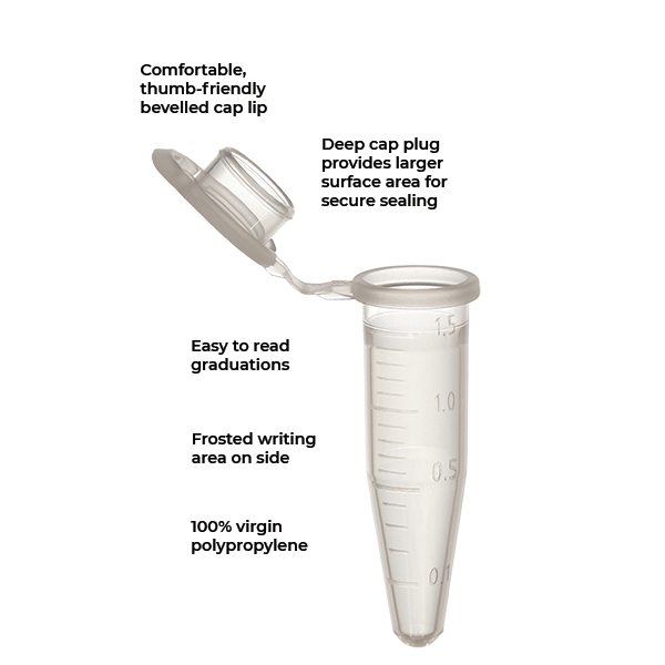 TubeOne microcentrifuge tubes STARLAB