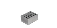 Image – Metal Blocks for Single & Dual Block Dry Bath Systems - For 20 x 0.5 ml PCR orMicrocentrifuge Tubes - product